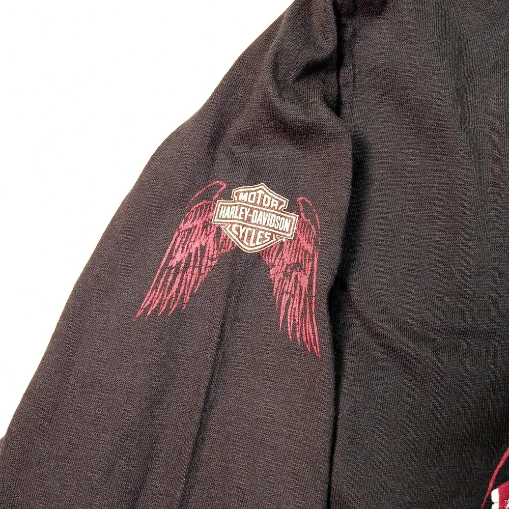 2007 Harley Davidson Freedom Rolls Long Sleeve Shirt Sz Med New NWT Ontario CA - Picture 3 of 11